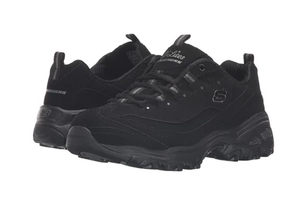 Женские кроссовки Skechers D'Lites Play On, черные