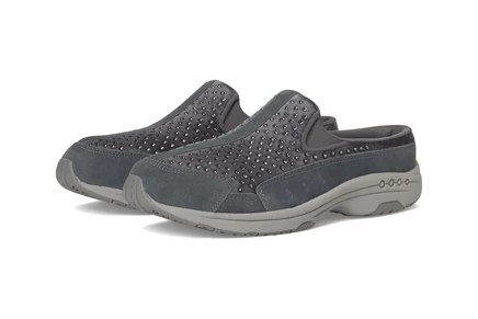 Женские кроссовки Easy Spirit Traveltime762 grey suede/grey velvet