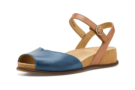 blue/tan