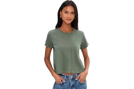 Женская футболка Splendid Louisa Short Sleeve Tee