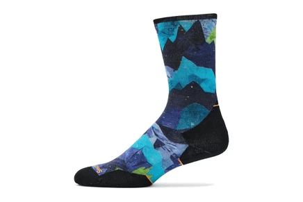 Носки Smartwool Trail Run Targeted Cushion Summit Sector Print Crew Socks