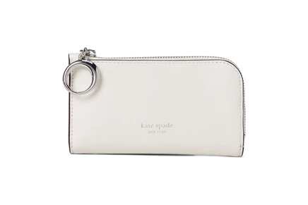 Унисекс кошелёк Kate Spade New York Halo кожаный, кремовый