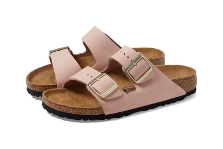 Сандалии Birkenstock Arizona Soft Footbed - Nubuck Leather