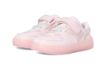 Женские кроссовки MICHAEL Michael Kors Kids Jem Rumi (Toddler) barely pink/white