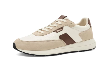 Мужские кроссовки BOSS Vinston Low Profile Leather Sneakers