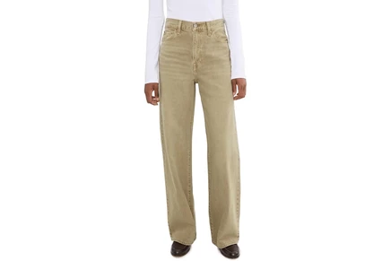 Джинсы Levis Premium Ribcage Wide Leg H223