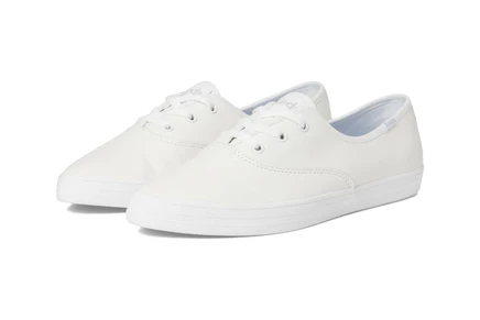 Женские кроссовки Keds Champion Point Low white leather