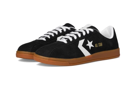 Унисекс кеды Converse Classic Trainer, замша, черно-белые