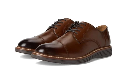 Мужские оксфорды Johnston & Murphy Upton Cap Toe, коричневые