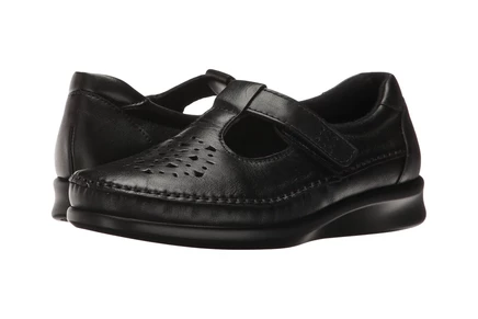SAS Loafers black smooth