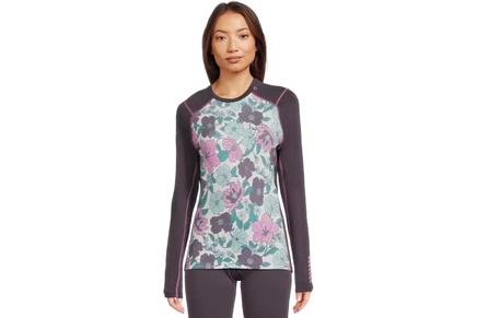 Женское термобелье Helly Hansen Lifa Merino Crew, синее
