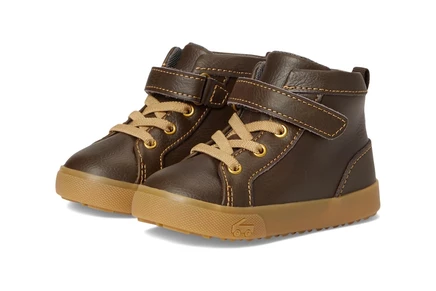 Мужские кроссовки See Kai Run Hudson (Toddler/Little Kid) chocolate brown