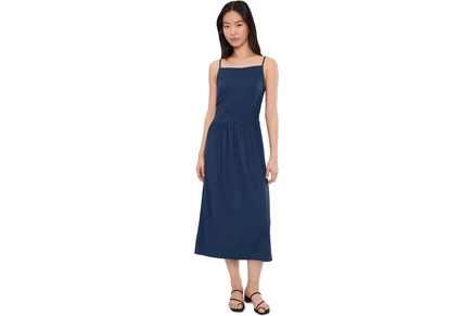 Платье Michael Stars Matilda Square Neck Flare Midi Dress