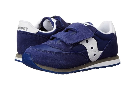 Детские кроссовки для мальчиков Saucony Originals Jazz Hook & Loop, кобальтовые