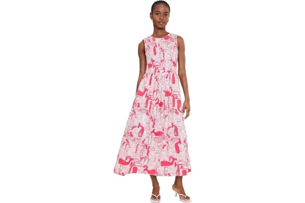 Женское платье Lilly Pulitzer Daisey миди, розовое