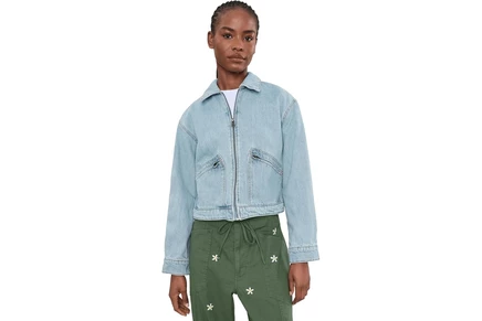 Женская куртка Levi's Cotton Utility, светло-голубая