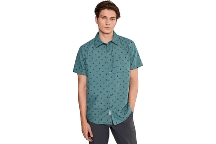 Мужская рубашка Marmot AirExchange SolarShield Novelty Short Sleeve Shirt