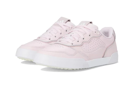 Женские кроссовки adidas Golf Retrocross 25 Spikeless Golf Shoes almost pink/footwear white/off-white