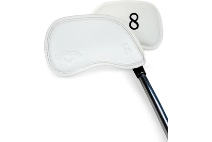 Магнитные чехлы Callaway для железных клюшек, белые