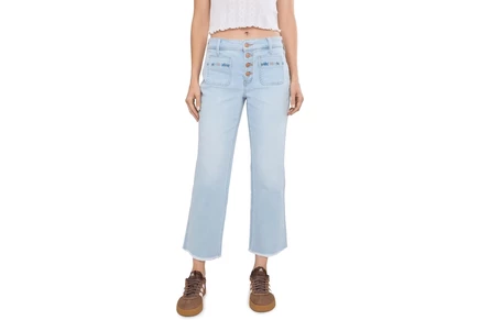 Джинсы NYDJ Marilyn Straight Ankle Embroidered Jeans
