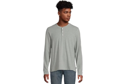 Лонгслив L.L.Bean Performance Pima Henley Long Sleeve