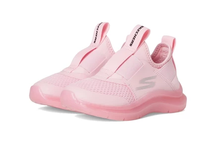 Мужские кроссовки SKECHERS KIDS Sport Stretch Knit-Skech Fast Ice 403878L (Little Kid/Big Kid) pink