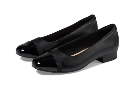 Clarks Juliet Monte black leather/synthetic