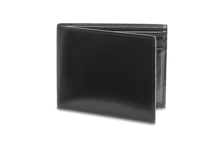Кошелек Bosca Executive ID Wallet Old Leather, кожаный, черный