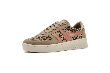 Женские кроссовки Gola Grandslam Savanna, леопардовые