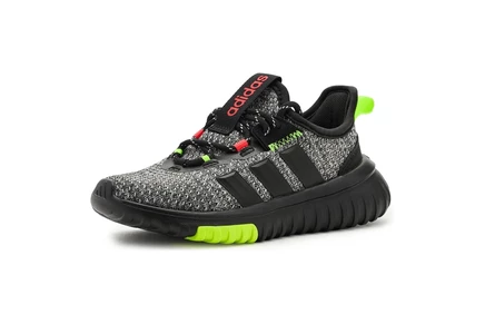 Детские кроссовки adidas Kaptir 4.0, черные/лимонные