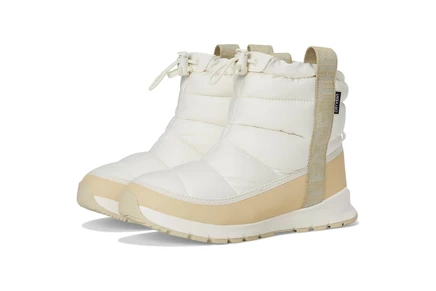 Детские ботинки The North Face Kids ThermoBall, бело-песочные