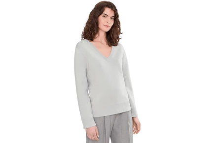 Свитер Vince Double Face V-Neck