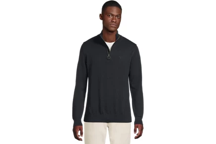 Свитер Barbour Cotton Half Zip Knitted Jumper