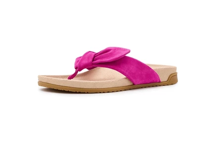 rose violet suede
