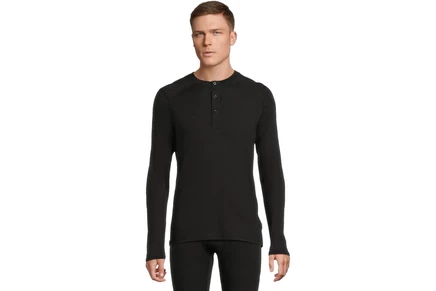 Мужской лонгслив Helly Hansen Durawool, черный