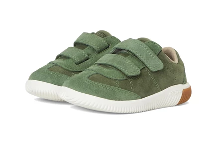Детские кроссовки KEEN Kids KNX T-Toe, бронзово-зеленые/белые