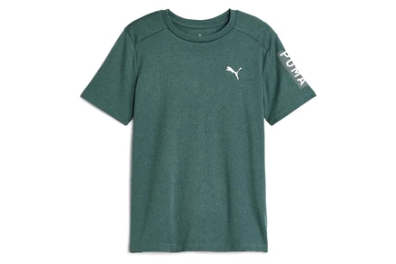 Детская спортивная футболка Puma Kids, изумрудная