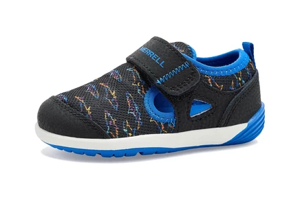 Детские сандалии Merrell Kids Bare Steps H20, черно‑синие