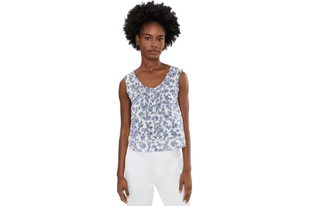 Топ Madewell Leah Top - 60s Cambric (No Embroidery)