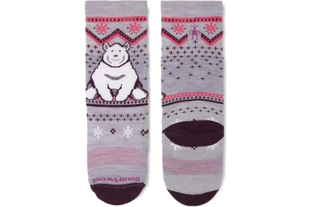 Носки Smartwool Kids Wintersport Full Cushion Polar Bear Pattern Over-the-Calf Socks (Toddler/Little Kid/Big Kid)