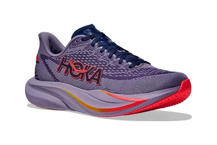 Женские кроссовки Hoka Mach 7, ягодно-бордовые