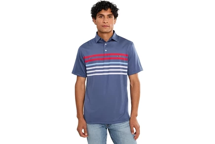 Поло Vineyard Vines Conch Stripe Sankaty Polo