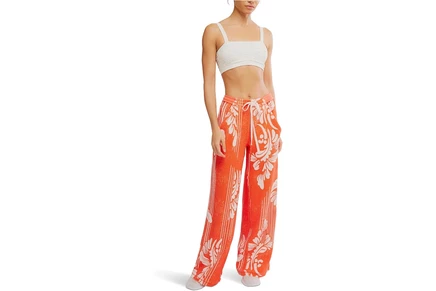 FP Movement One Above Wide Leg dippin floral flame