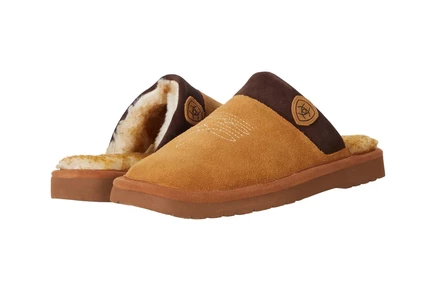 Мужские тапочки Ariat Silversmith Square Toe, каштановые