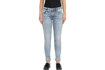 Джинсы Silver Jeans Co. Boyfriend Mid Rise Slim Leg Jeans L27170CVS244