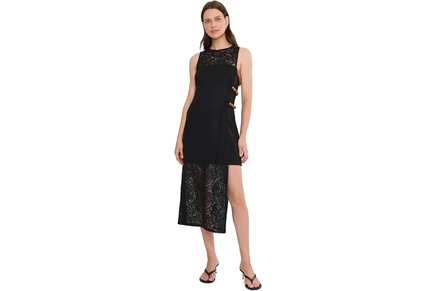 Платье Adrianna Papell Shift Midi Knit Dress
