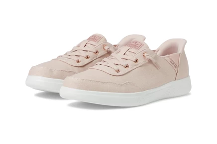 Женские слипоны Bobs from Skechers Skip Cute, розовые