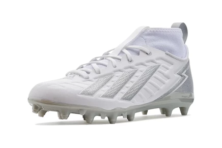 Унисекс бутсы Adidas Adizero Impact.2 II, бело-серебристые