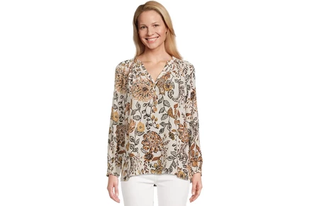 Lilly Pulitzer Elsa Top coconut take meowt