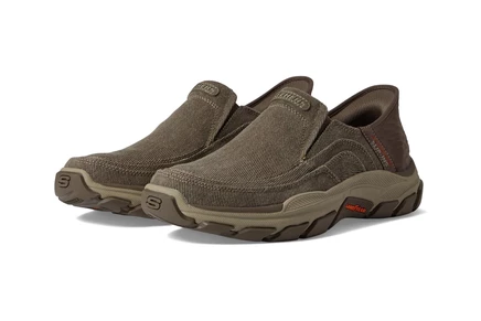 Кроссовки Skechers Respected Holmgren Slip-Ins, тауп